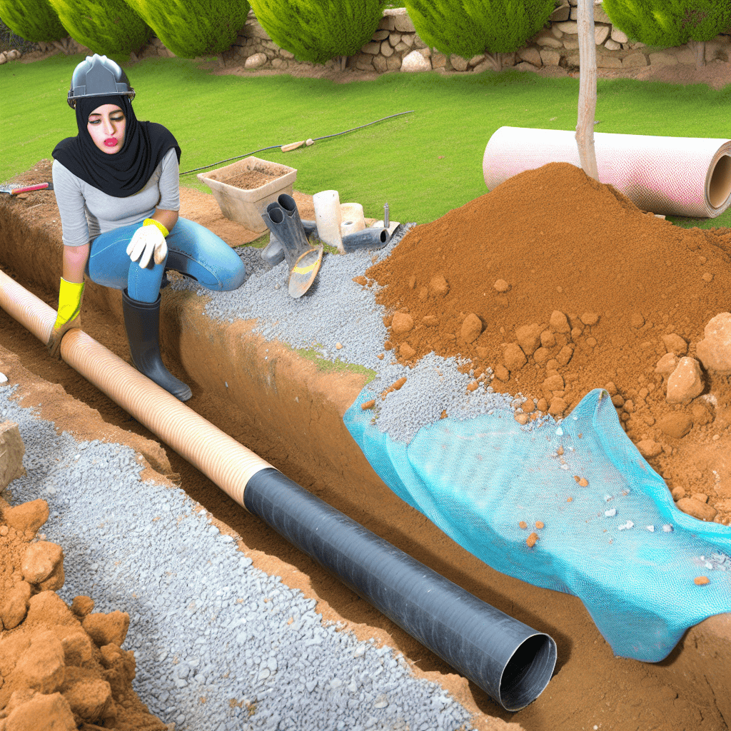 French Drain Installation